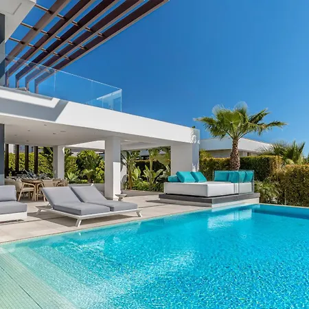 ヴィラ Vacation Marbella I Martinica, Turquoise Heated Pool, Rooftop Hot Tub With Sea View, Cine Room, Night Security, Alarm System, 5 Min To The *